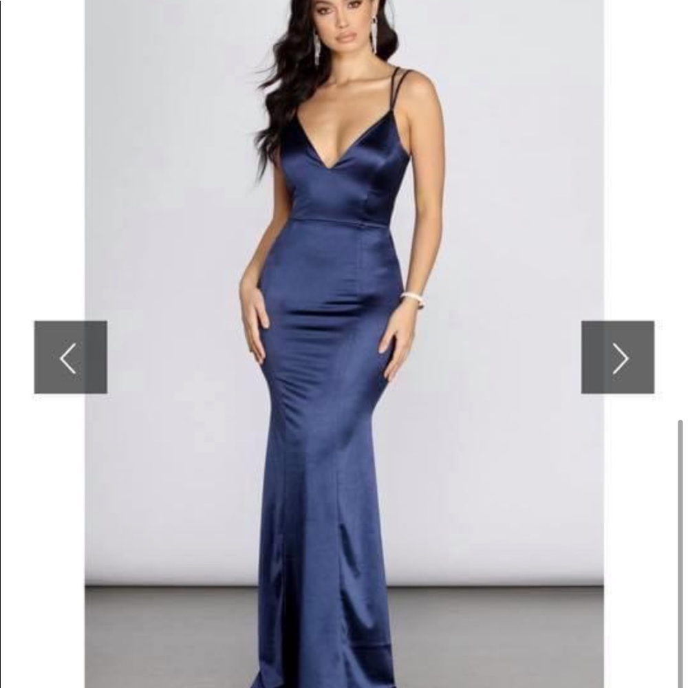 Navy Maxi dress